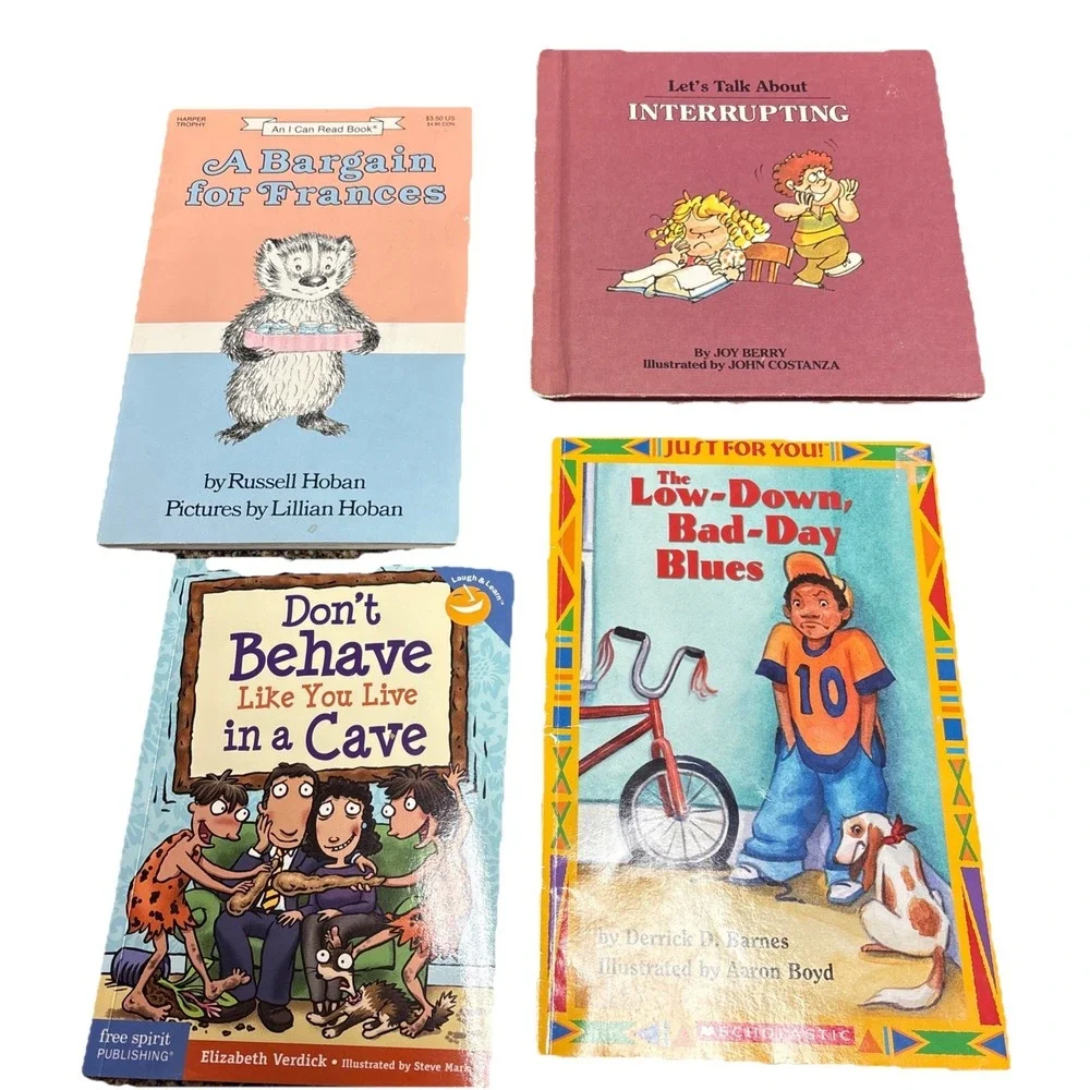 Lot 25 Childrens EMOTIONS FEELINGS SOCIAL Emotional SEL SKILLS  Picture Books
